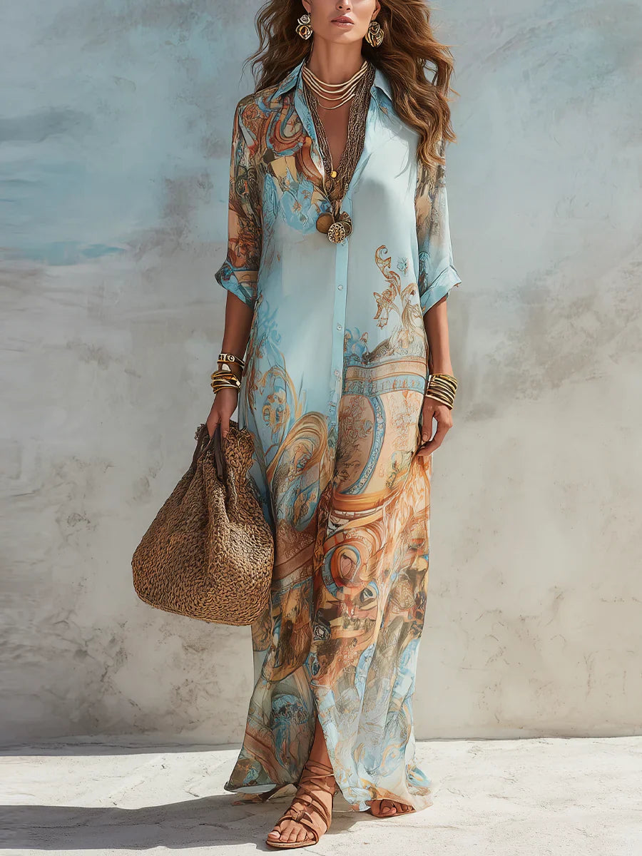 Elvie™ | Chiffon Summer Dress