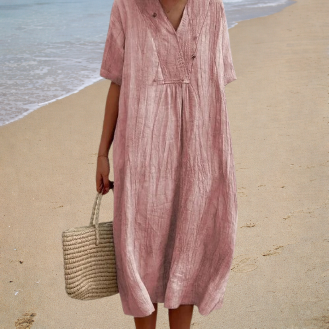 Clara™ | Casual Long Dress