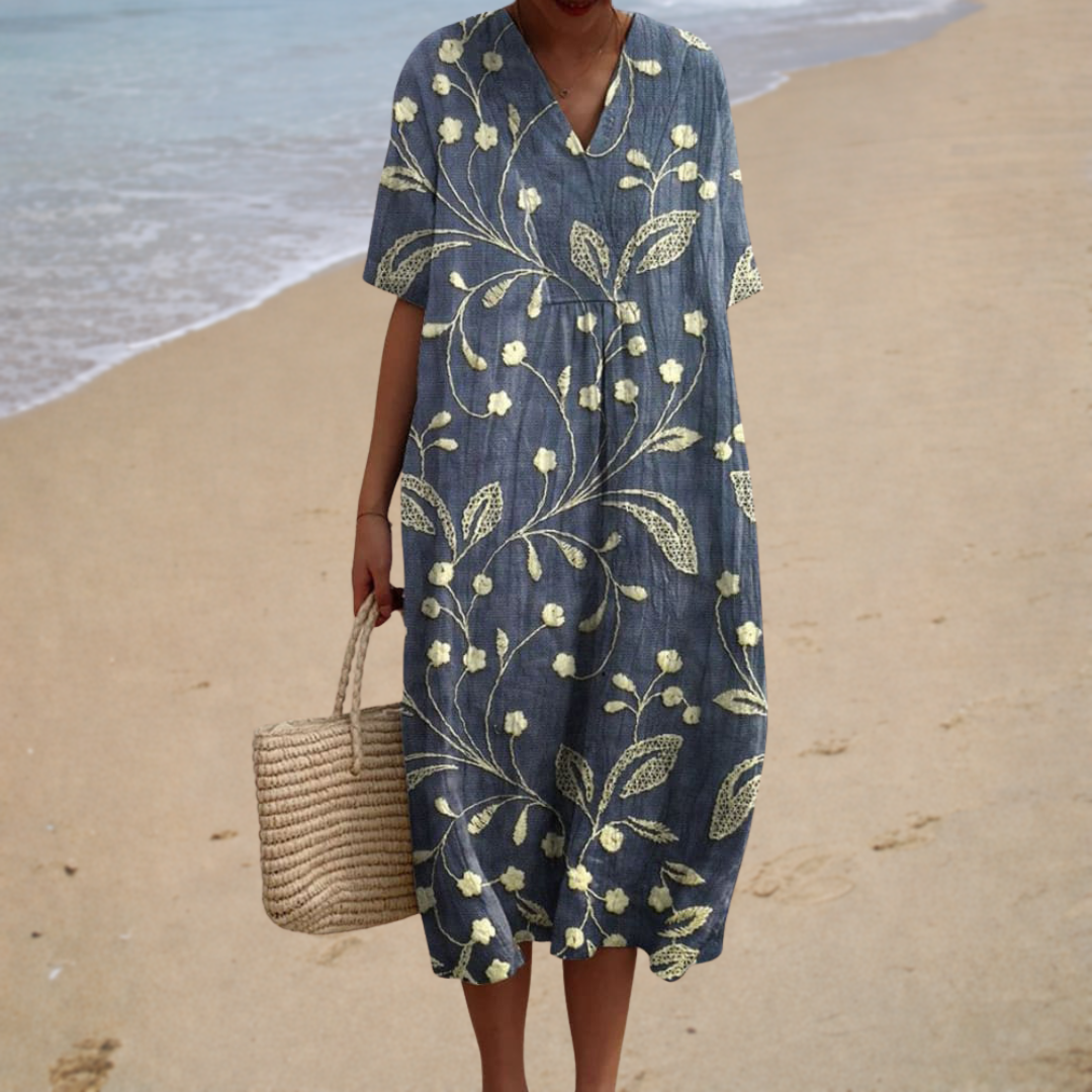 Clara™ | Bohemian Midi Dress