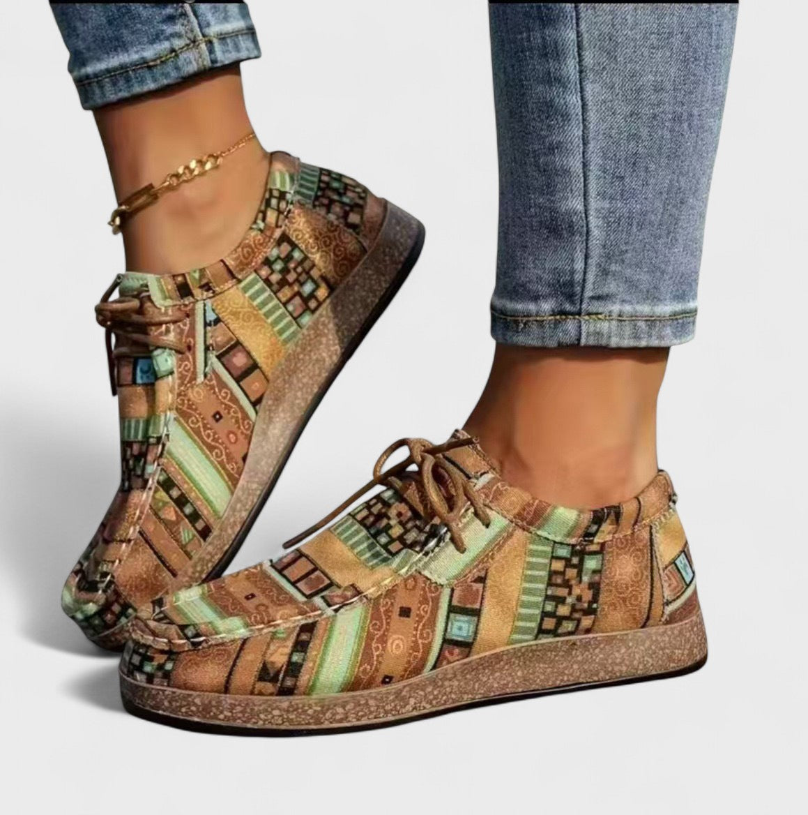 Seryphina™ | Colourful Canvas Sneakers