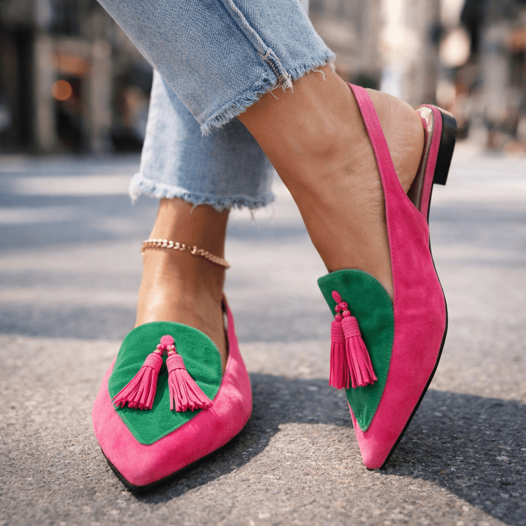 Lorena - Chic Tassel Strap Sandals for Effortless Style