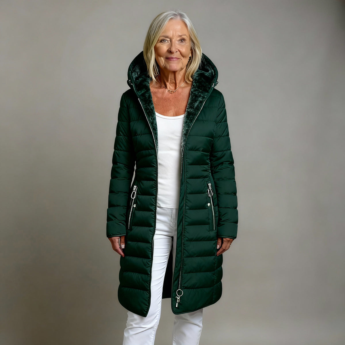 Elvie | Wool Tailored Overcoat
