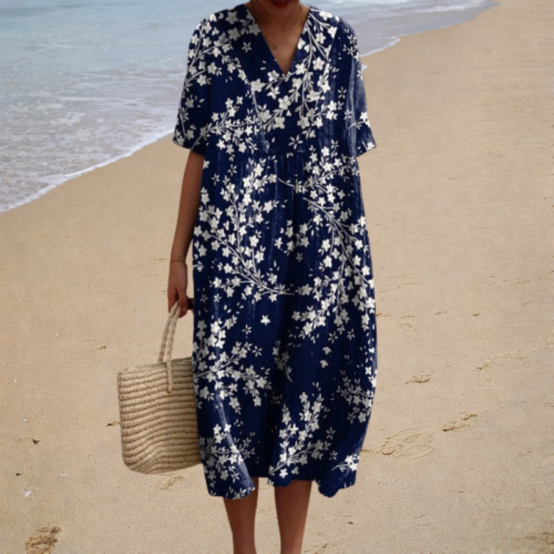 Adèle™ | Floral Long Dress