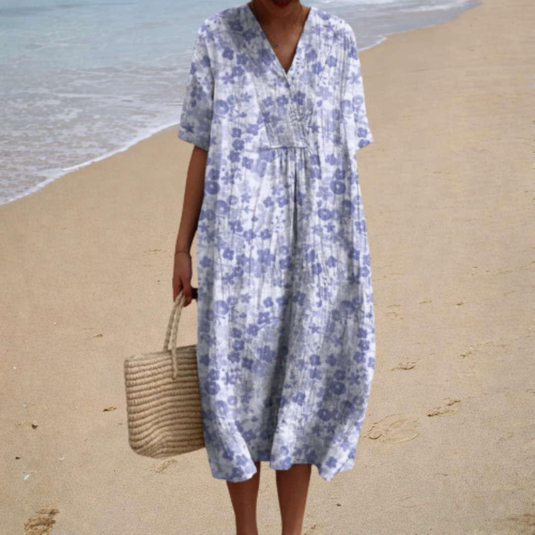 Adèle™ | Floral Long Dress