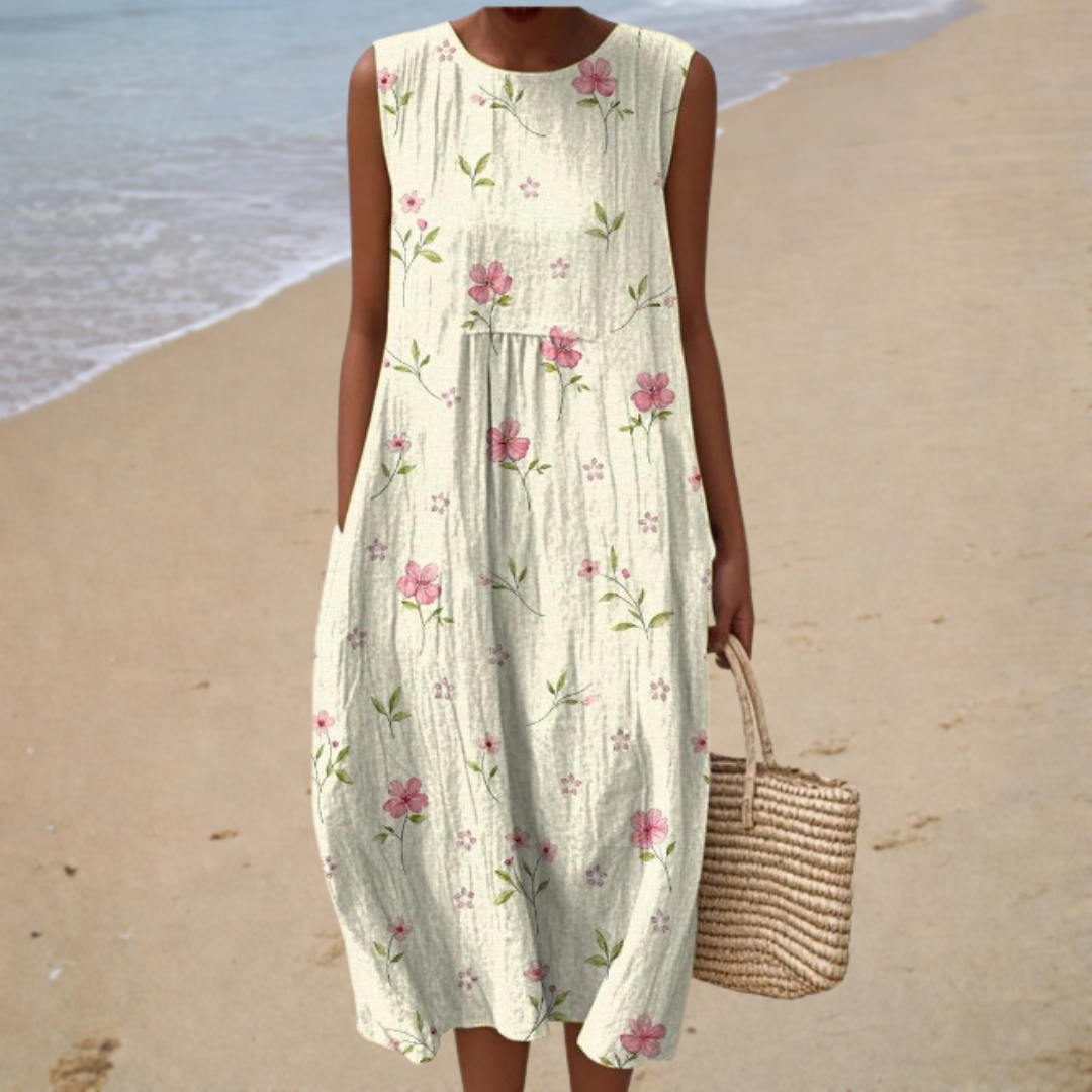 Élodie™ | Floral Midi Dress