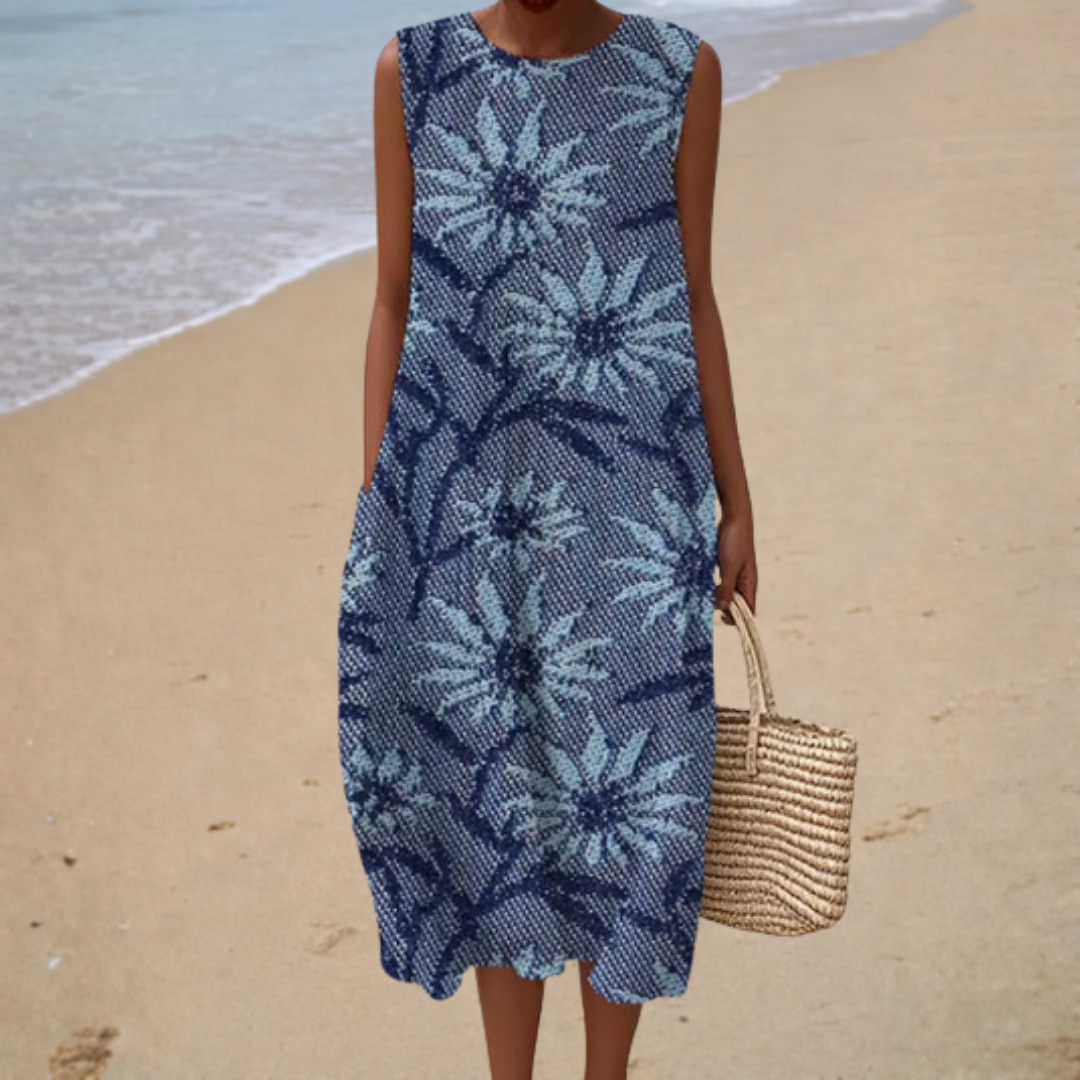 Brigitte™ | Floral Midi Dress