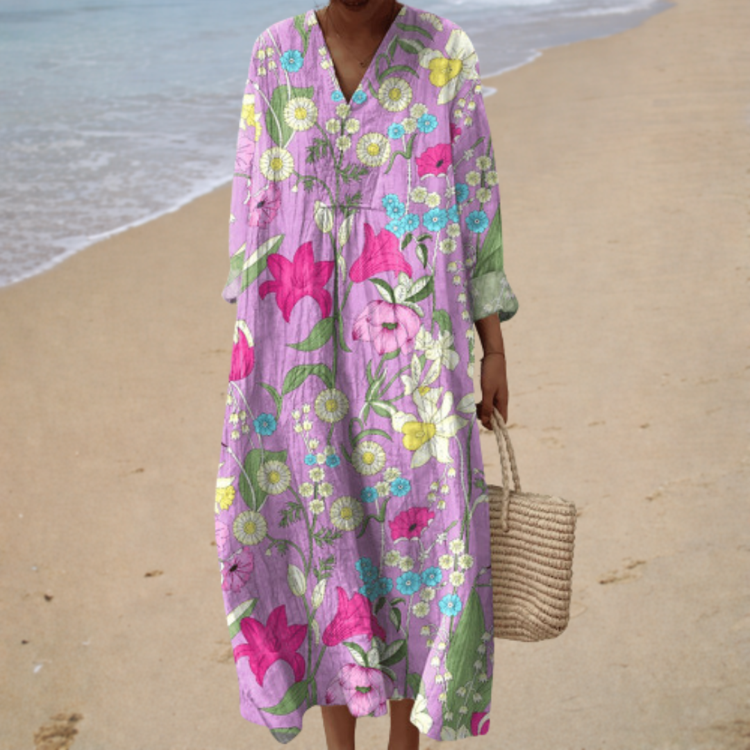 Suzette™ | Floral Maxi Dress