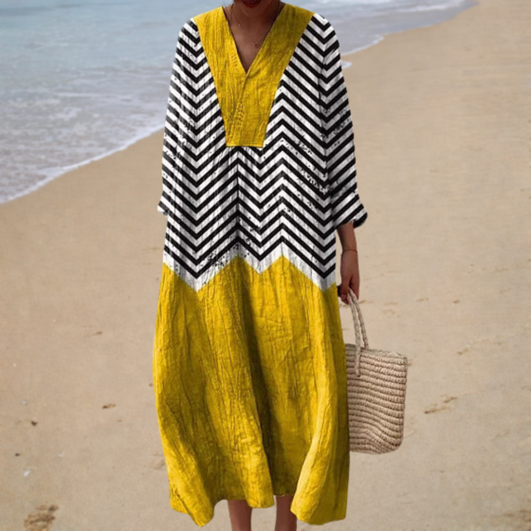 Noémie™ | Graphic Maxi Dress