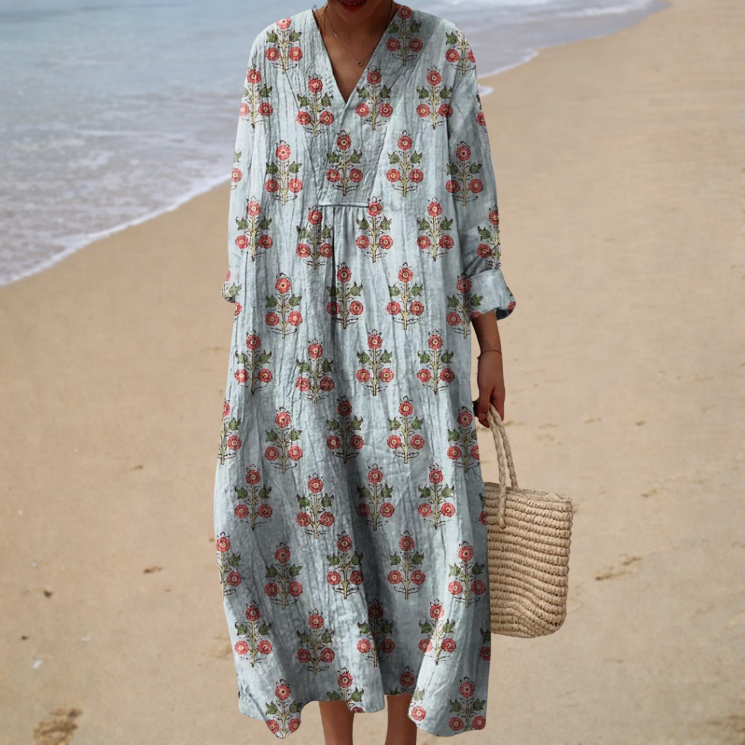 Élodie™ | Vintage Floral Dress