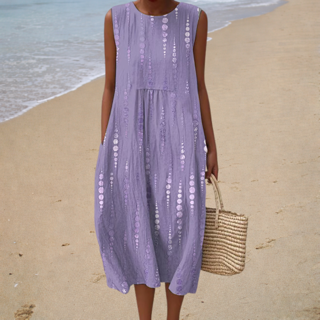 Isabella™ | Silk Midi Dress