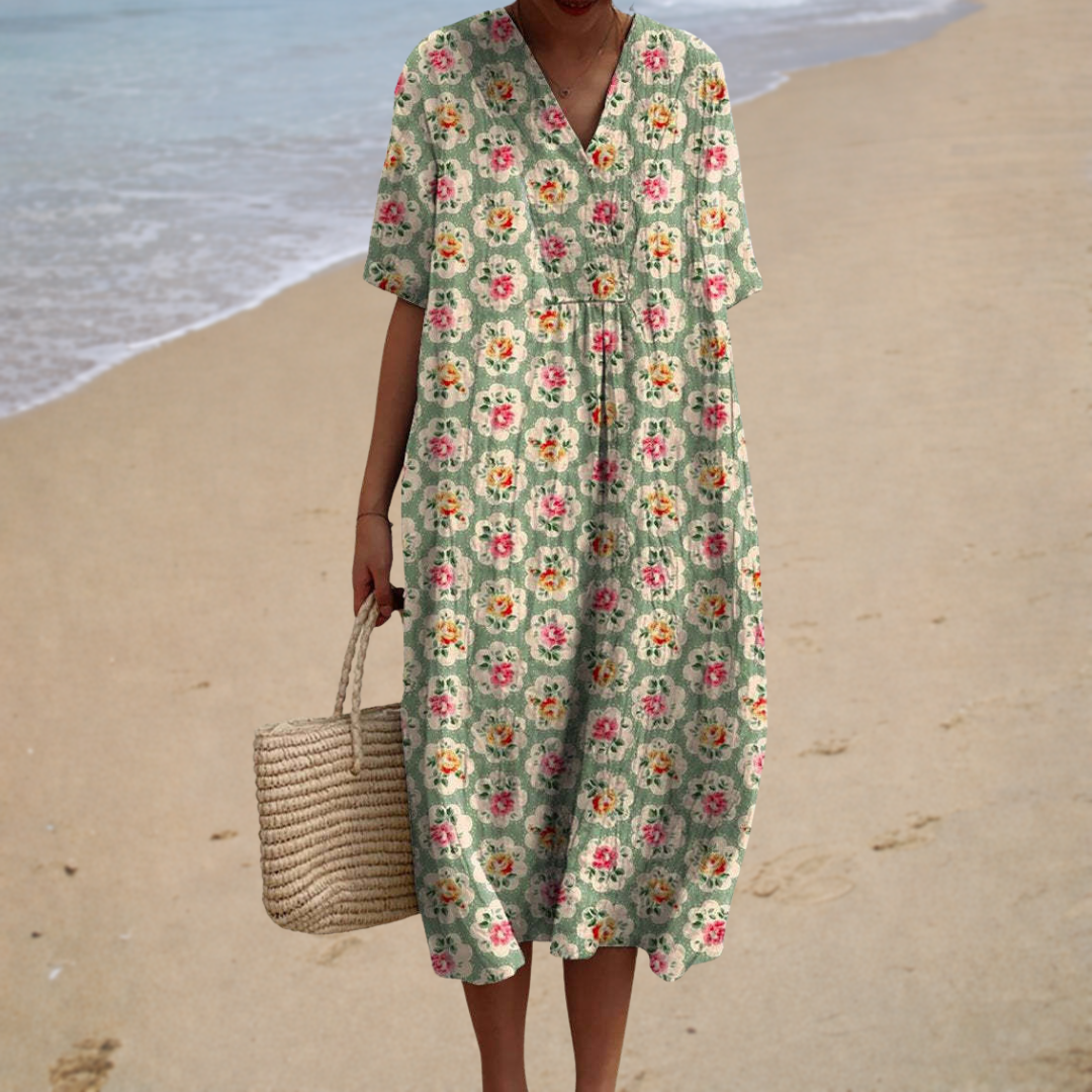 Joséphine™ | Vintage Floral Dress