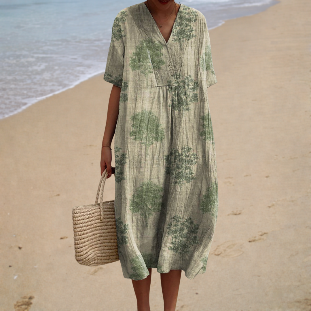 Madeleine™ | Natural Long Dress