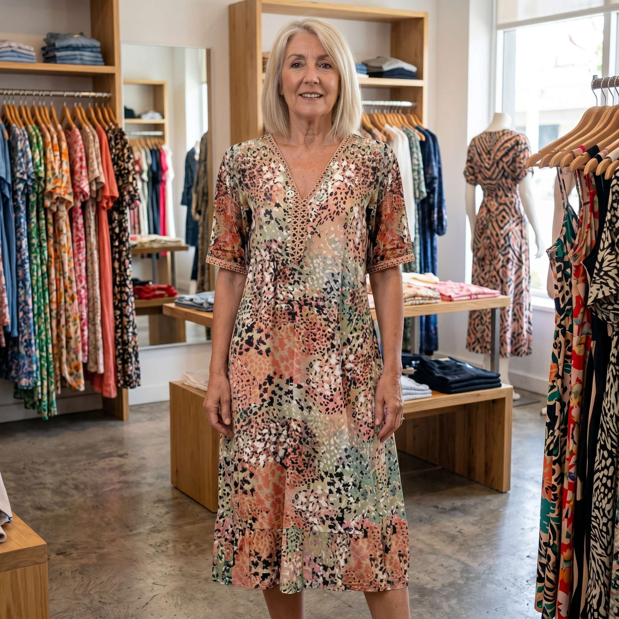 Iris - Flowing Lightweight Dress