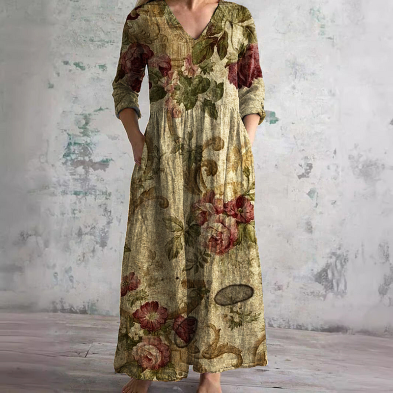 Rachel™ | Floral A-Line Dress