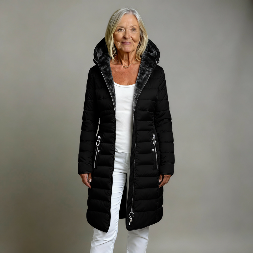 Elvie | Wool Tailored Overcoat